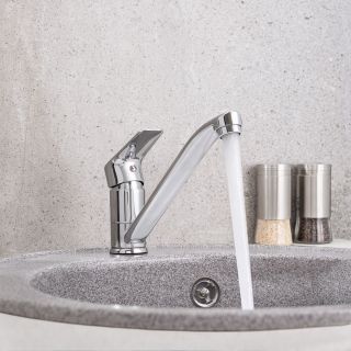 Смеситель для кухни РМС SL131-004F-25 хром